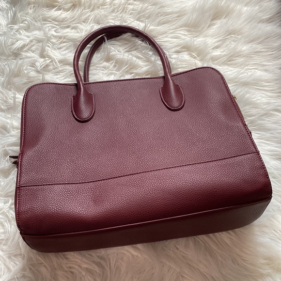 Oriana Double Zip Work Satchel - Picture 5 of 6